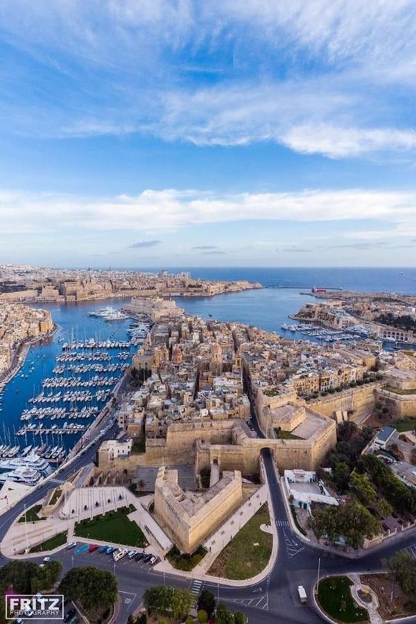 Dar Barbara - Duplex 1 Double Bed Maltese Style House Villa Cospicua Eksteriør billede